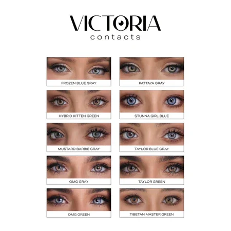 Victoria Contacts - עדשות מגע צבעוניות