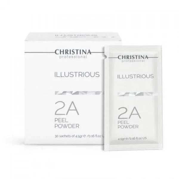 אבקת פילינג Illustrious שלב 2A 30 יחידות × 4.5 גרם | Christina