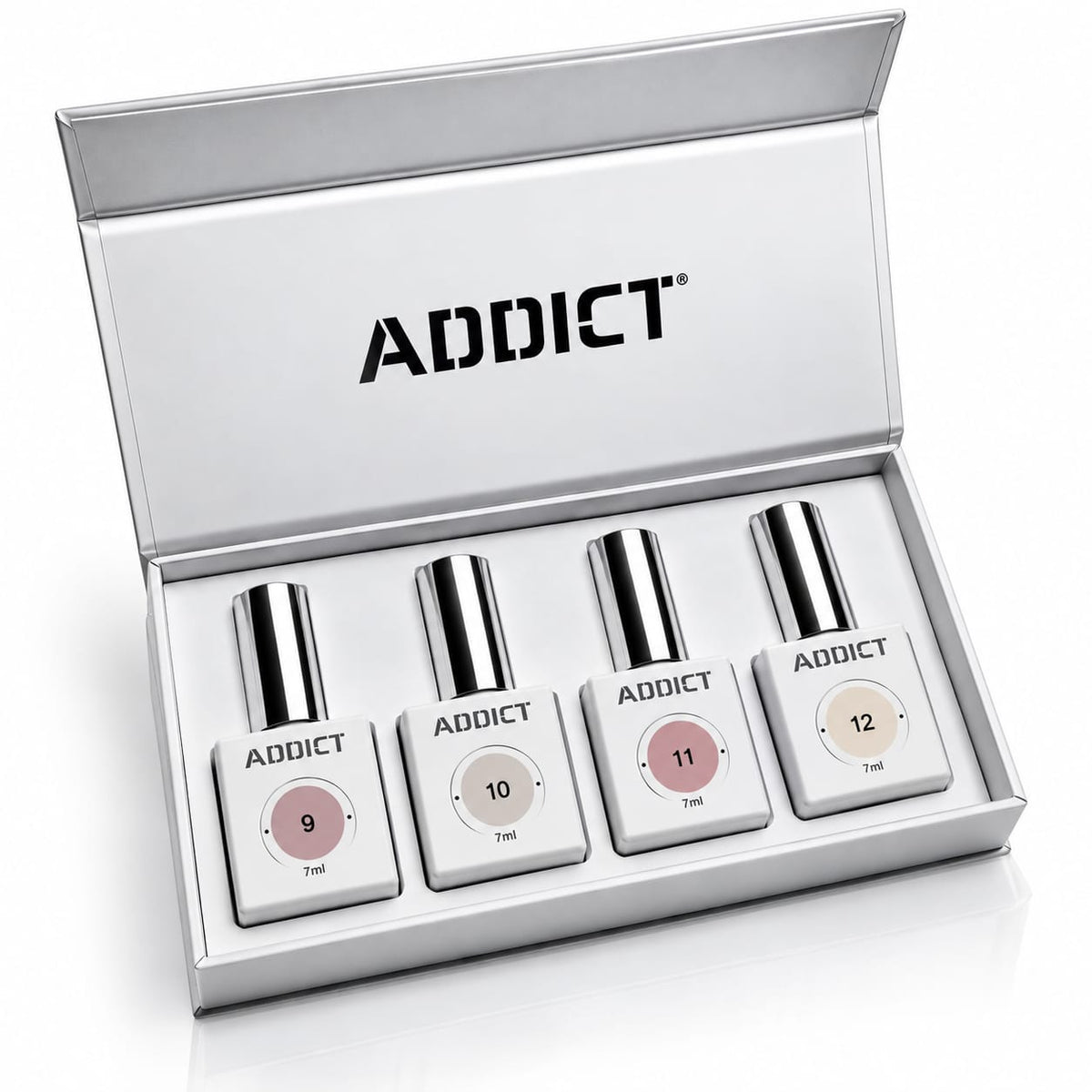 מארז Cover Base גוונים 09–12, ‏15 מ״ל | Addict