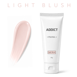 אדיקט פוליג'ל 60 גרם - Addict LIGHT BLUSH