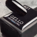 לק ג'ל ג'לו  צבע שחור פחם  GELLO #01