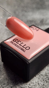 לק ג'ל ג'לו צבע אפרסק שקוף GELLO #04