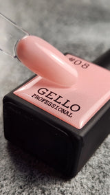 לק ג'ל ג'לו צבע ורוד שקוף GELLO #08