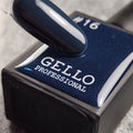 לק ג'ל ג'לו בצבע כחול אפור GELLO #16
