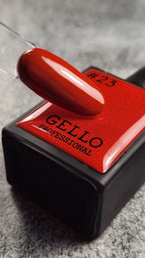 לק ג'ל ג'לו צבע חמרה GELLO #23