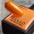 לק ג'ל ג'לו צבע כתום חרדל GELLO #21