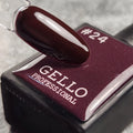 לק ג'ל ג'לו סגול חציל כהה GELLO #24