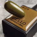 לק ג'ל ג'לו צבע ירוק זית בהיר GELLO #29
