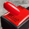 לק ג'ל ג'לו צבע אדום בהיר GELLO #35