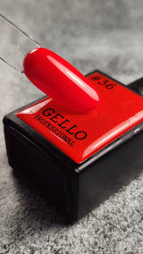 לק ג'ל ג'לו צבע אדום GELLO #36