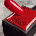 לק ג'ל ג'לו צבע בורדו GELLO #38