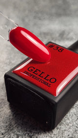 לק ג'ל ג'לו צבע בורדו GELLO #38