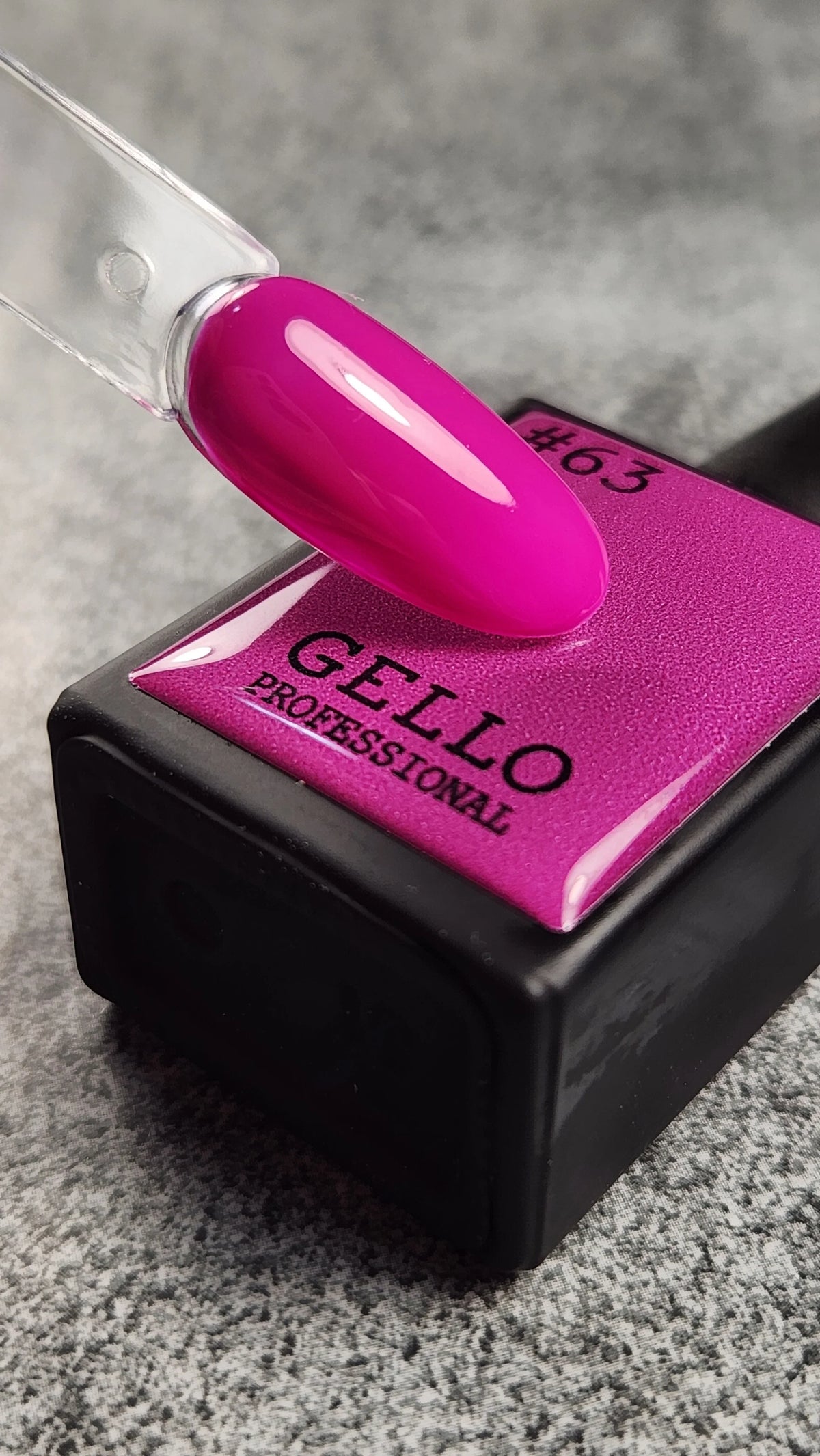 לק ג'ל ג'לו צבע סגול GELLO #63