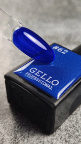 לק ג'ל ג'לו צבע כחול רויאל GELLO #62
