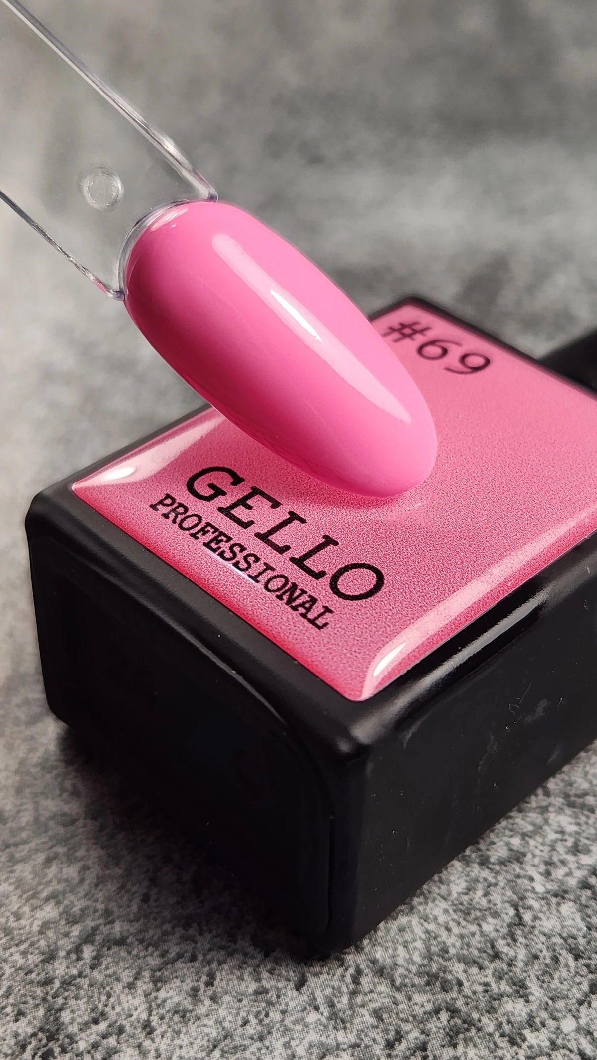 לק ג'ל ג'לו צבע ורוד מסטיק GELLO #69