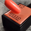 לק ג'ל ג'לו צבע כתום זוהר GELLO #74