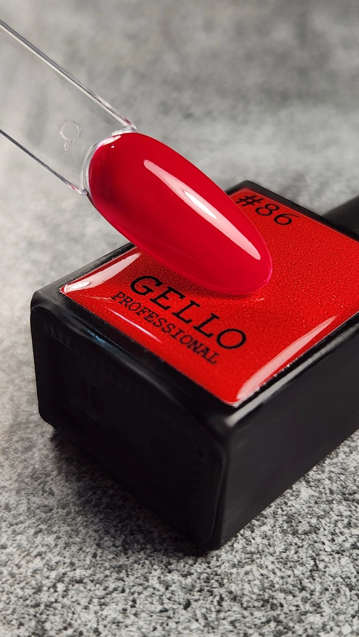לק ג'ל ג'לו צבע דובדבן כהה GELLO #86