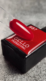 לק ג'ל ג'לו צבע בורדו GELLO #87