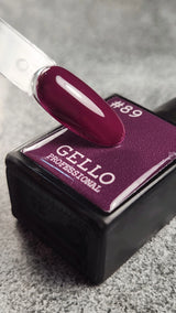 לק ג'ל ג'לו צבע סגול כהה GELLO #89