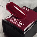 לק ג'ל ג'לו צבע בורדו חום GELLO #88