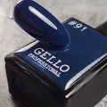 לק ג'ל ג'לו צבע כחול מטאלי כהה GELLO #91