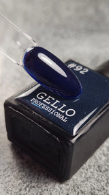 לק ג'ל ג'לו צבע כחול כהה GELLO #92