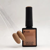לק ג'ל ג'לו צבע גוף חום בהירGELLO  #108