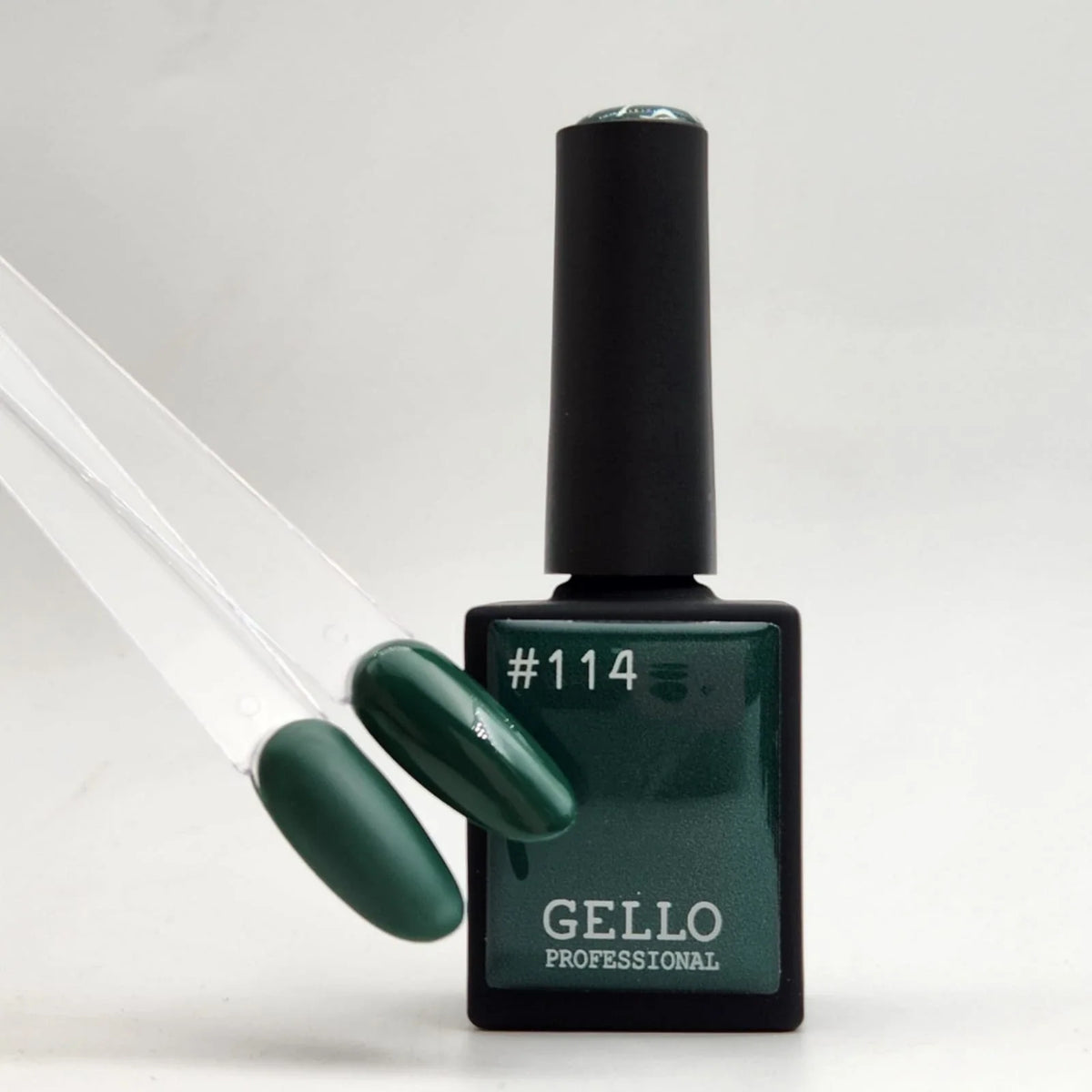 לק ג'ל ג'לו צבע ירוק בקבוק GELLO #114