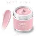 ג׳ל בנייה ADDICT Soft Pink 50 מ״ל