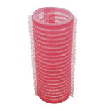 Yofeely small Velcro hair rollers size 21, pink, 10 pieces