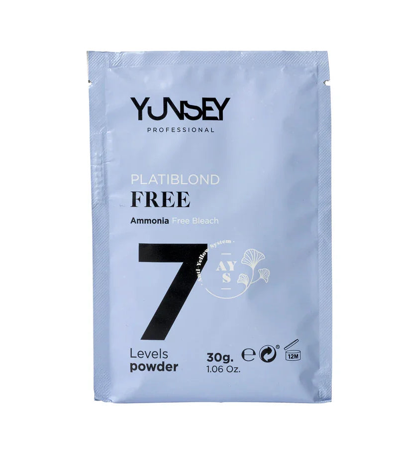 Yunsey - Ammonia-free hair lightening powder 30 grams - Yunsey