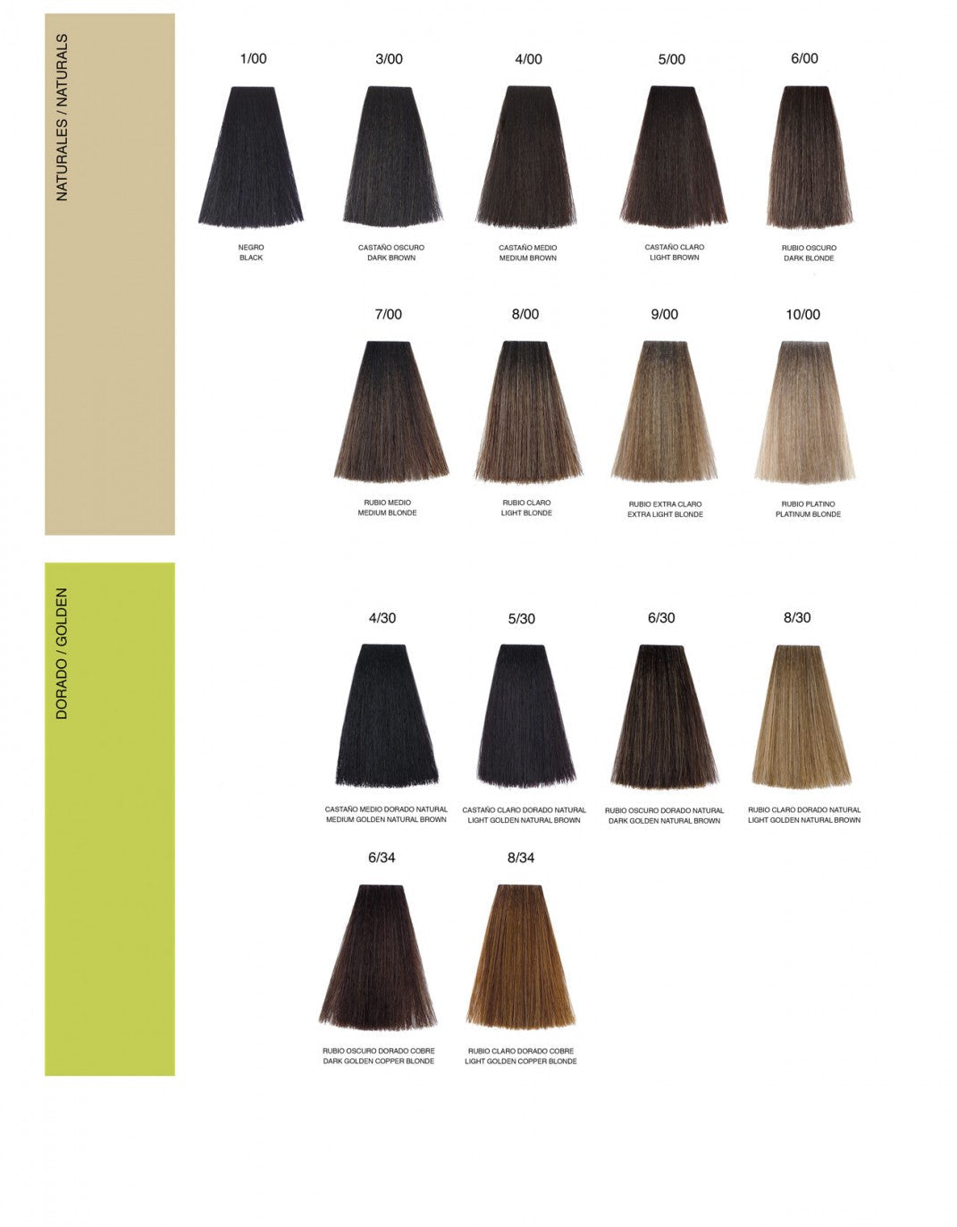 Permanent hair color without ammonia 100 ml - Yunsey