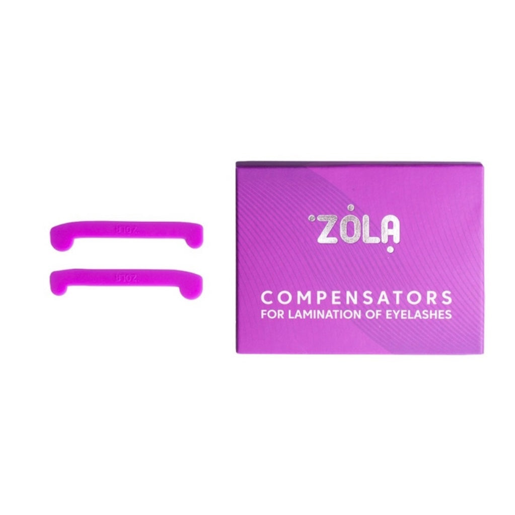 ZOLA Pair of Cosmetic Clips - Purple by ZOLA