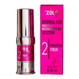 ZOLA Protein Reconstruction – שלב 2 למינציה לריסים וגבות