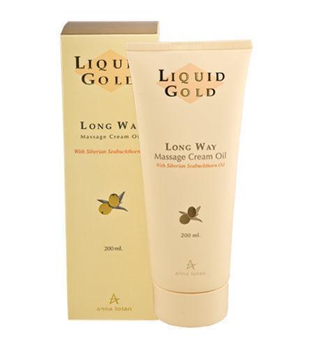 Anna Lotan Long Way Massage Cream-Oil | Liquid Gold 200ml/6.8FL.OZ. - Yofeely Cosmetics