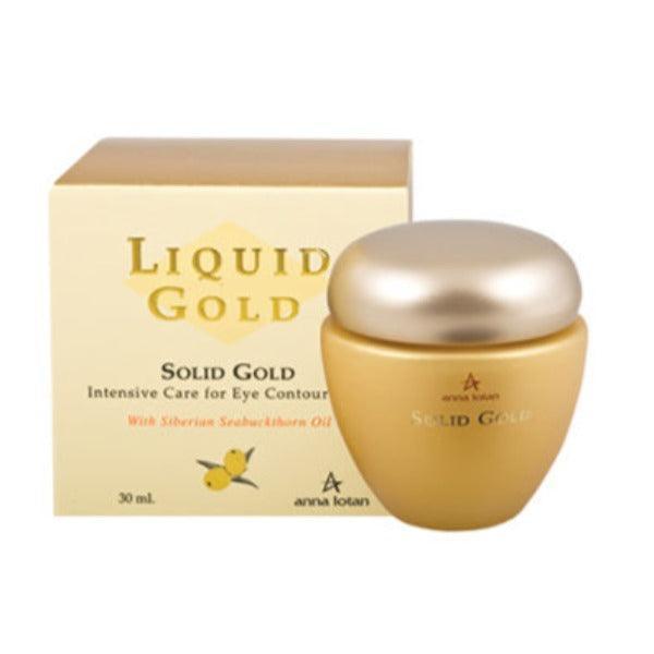 Anna Lotan Solid Gold Intensive Care Eye Contour Area | Liquid Gold 30ml/1FL.OZ. - Yofeely Cosmetics