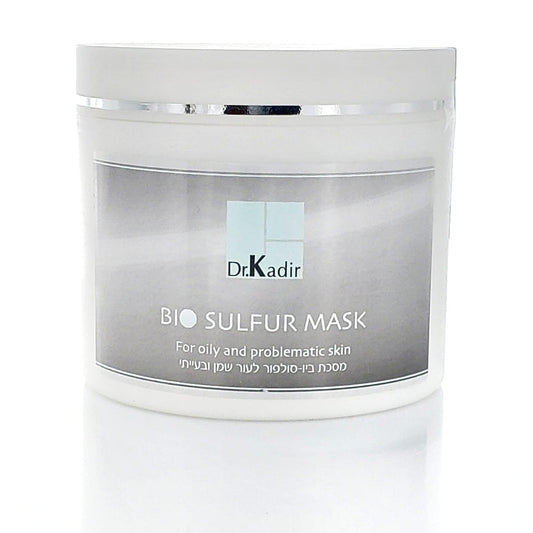 Dr Kadir Bio sulfur mask for oily and problematic skin 250ml/8.45FL.OZ. - Yofeely Cosmetics