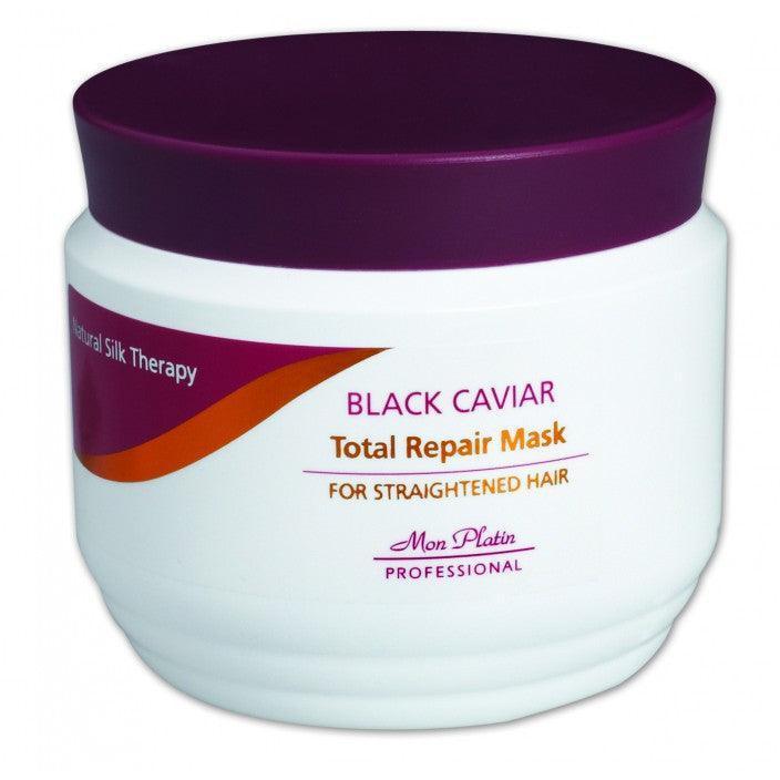 Mon Platin Professional Black Caviar Mask For Straightened Hair 500ml/16.9FL.OZ. - Yofeely Cosmetics