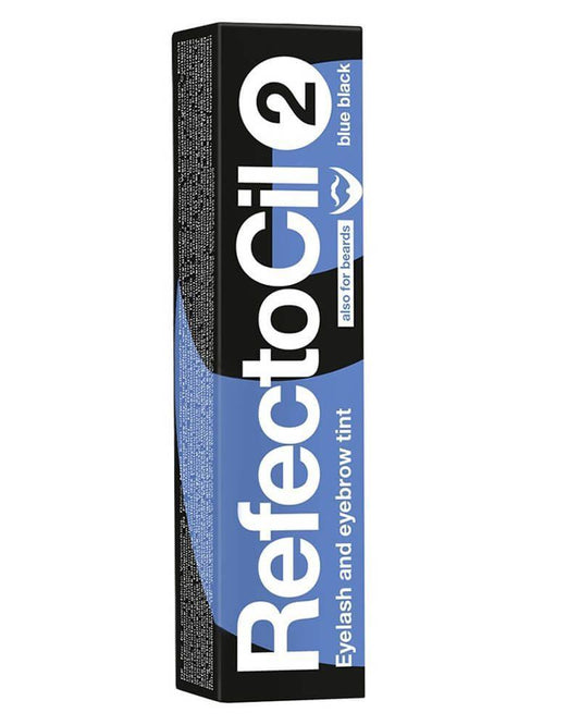 Refectocil Eyebrow Eyelashes Color Blue-Black No. 2 15ml/0.5FLOZ. - Yofeely Cosmetics