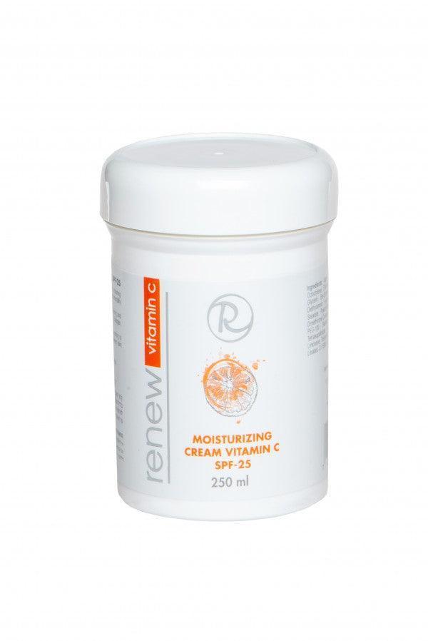 Renew Moisturizing cream vitamin C SPF-25 250ml/8.45FL.OZ. - Yofeely Cosmetics